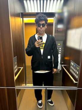 「wtaps」｜土佐兄弟　兄　たくやさん（メンズ・182cm）の春コーディネート