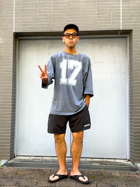 「アイテム（シューズ）」を使った、土佐兄弟　兄　たくやさん（メンズ・182cm・30代）の夏コーディネート