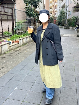 「GAP（ギャップ）のアイテム」を使った、mさん（レディース・156cm）の春コーディネート