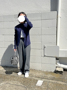 「PORTER（ポーター）のアイテム（バッグ）」を使った、mさん（レディース・156cm）の春コーディネート