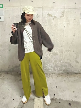 Mayu Nishiharaさん（レディース・164cm）の秋コーディネート