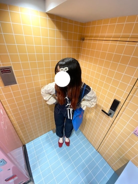 「アイテム（バレエシューズ）」を使った、のんさん（レディース・170cm・20代）の夏コーディネート