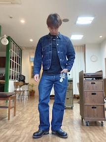 雰囲気◎ Levi's WORKERS 90s ヴィンテージ 短丈デニムブルゾン 1636854081_215.jpg