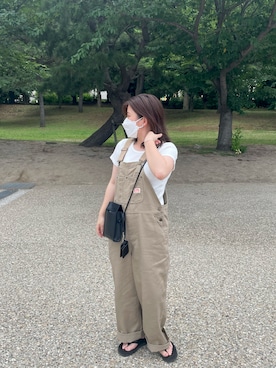 「Java（ジャバ）のアイテム」を使った、塚田悠莉子さん（レディース・147cm）の夏コーディネート