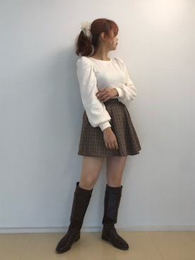 miho【骨格ストレート/イエベ春】さん（レディース・161cm）の秋コーディネート