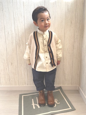 りつぼーさん（キッズ・90cm）の春コーディネート