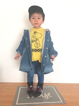 りつぼーさん（キッズ・90cm）の春コーディネート