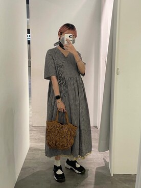 「nike」｜Perryさん（レディース・159cm）の夏コーディネート