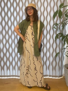 はまち(¨)♡さん（レディース・154cm）の夏コーディネート