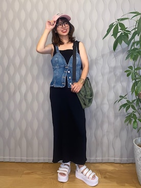 はまち(¨)♡さん（レディース・155cm）の夏コーディネート