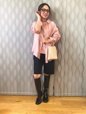 はまち(¨)♡さん(レディース・153cm)の春コーディネート