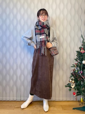 はまち(¨)♡さん（レディース・155cm）の秋コーディネート