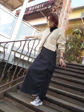 まりさん（レディース・169cm）の冬コーディネート