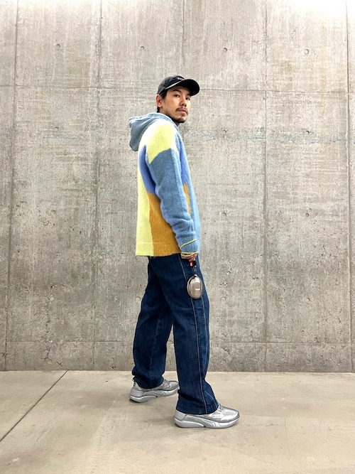 DIESEL◆ニット・セーター(厚手)/L/モヘア/マルチカラー/A094530QWTK DIESEL◇ニット・セーター(厚手)/L/モヘア/マルチカラー