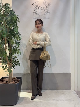 aoiさん（レディース・158cm）の冬コーディネート