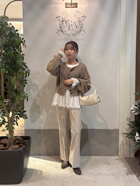 aoiさん（レディース・158cm）の冬コーディネート