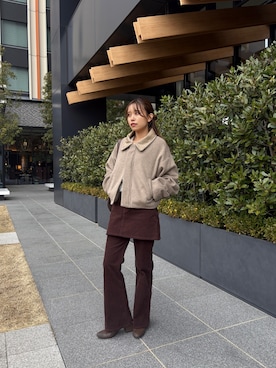 aoiさん（レディース・158cm）の冬コーディネート