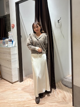 「イエベ」｜aoiさん（レディース・158cm）の冬コーディネート