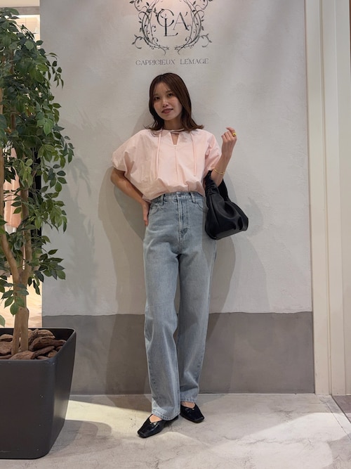 新品未使用♡CAPRICIEUX LE'MAGEスクエアステッチフラットシューズ スクエアステッチフラットシューズ（パンプス）｜CAPRICIEUX LE'MAGE