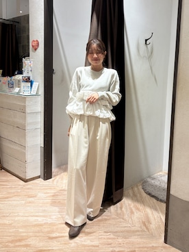 「イエベ」｜aoiさん（レディース・158cm）の冬コーディネート