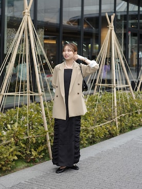 「GOLDY（ゴールディ）のアイテム」を使った、aoiさん（レディース・158cm）の春コーディネート