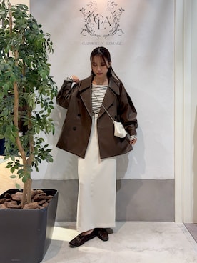 aoiさん（レディース・158cm）の冬コーディネート