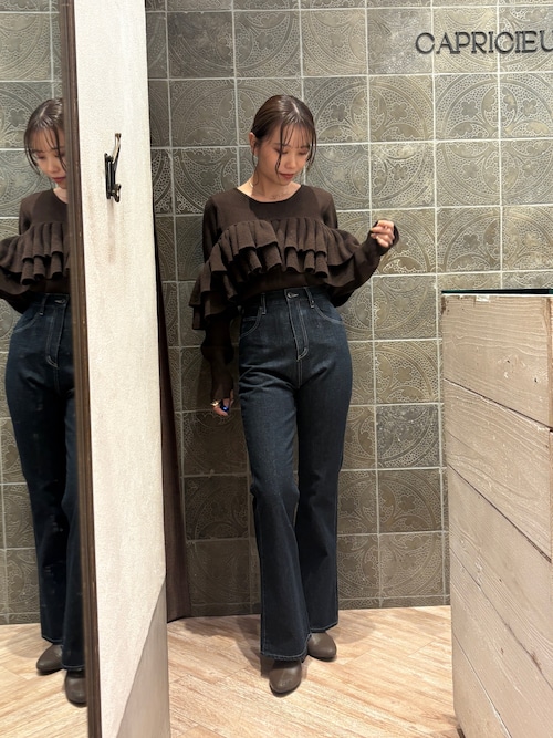 セール】【2WAY】ベアフリルニット（ニット/セーター）｜CAPRICIEUX LE