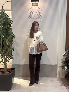 aoiさん（レディース・158cm）の冬コーディネート