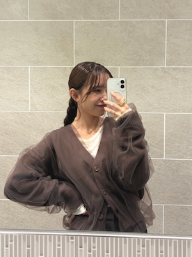 「イエベ」｜aoiさん（レディース・158cm）の冬コーディネート