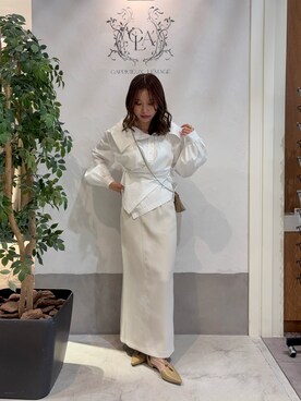 「ウェーブ×イエベ春」｜aoiさん（レディース・158cm）の冬コーディネート