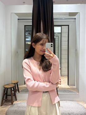 「ウェーブ×イエベ春」｜aoiさん（レディース・158cm）の冬コーディネート