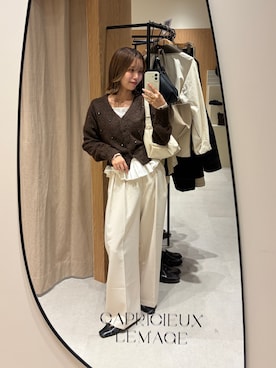 aoiさん（レディース・158cm）の秋コーディネート