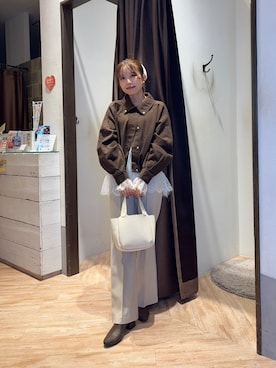 aoiさん（レディース・158cm）の冬コーディネート