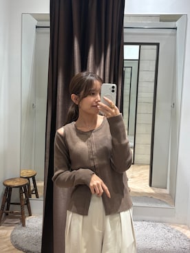 「イエベ」｜aoiさん（レディース・158cm）の冬コーディネート