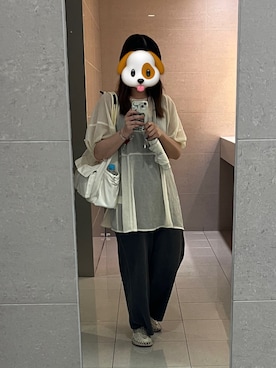 「unclip（アンクリップ）のアイテム」を使った、いぬのさん（レディース・157cm）の夏コーディネート