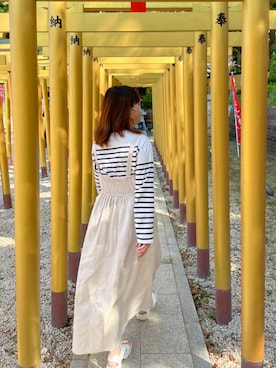 いぬのさん(レディース・157cm)の春コーディネート