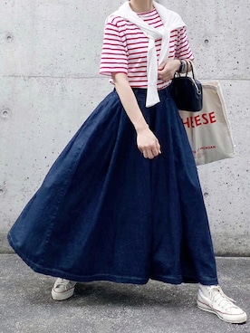 ryo___kaさん（レディース・167cm）の夏コーディネート