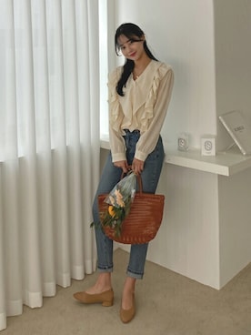 「SECRETLABEL（シークレットレーベル）のアイテム」を使った、SECRET LABELさん（レディース・162cm）の夏コーディネート