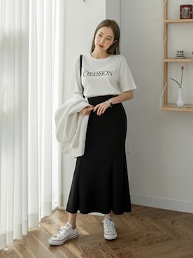 「SECRETLABEL（シークレットレーベル）のアイテム」を使った、SECRET LABELさん（レディース・162cm）の夏コーディネート