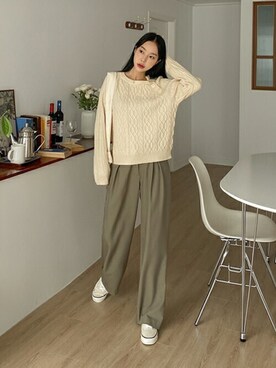 「SECRETLABEL（シークレットレーベル）のアイテム」を使った、SECRET LABELさん（レディース・162cm）の秋コーディネート