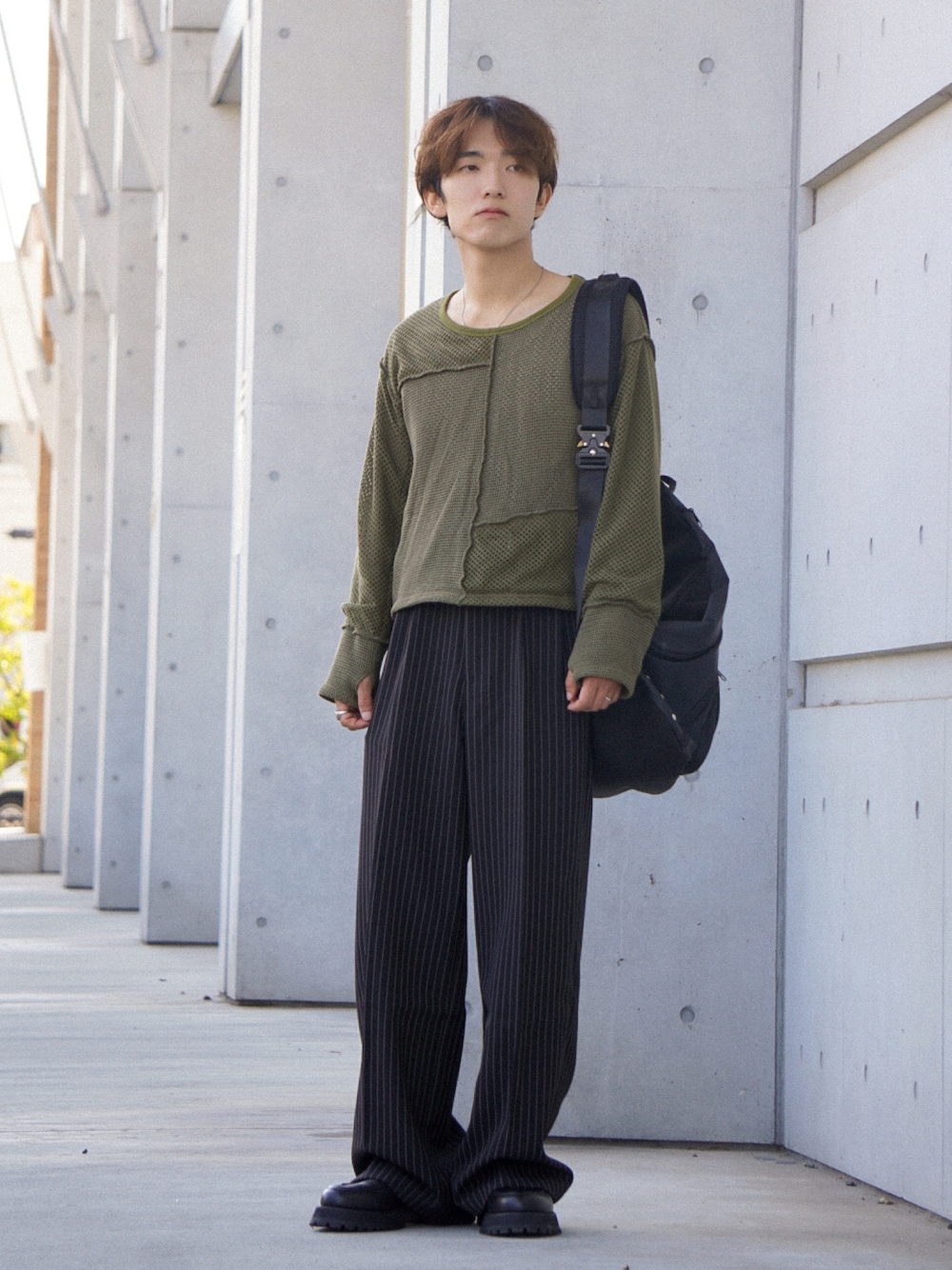 HARE（ハレ）の「メガソールUチップレザーシューズ(HARE)（ドレス