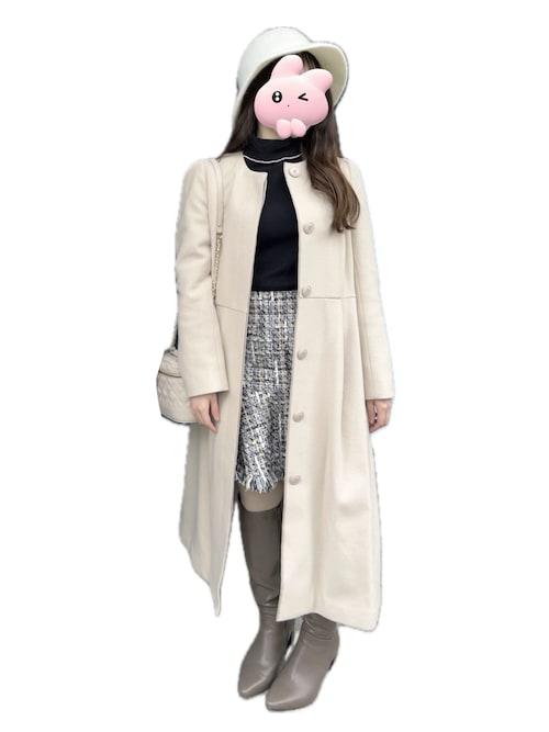 LANVIN en Bleu（ランバンオンブルー）の「バックティアードウール 