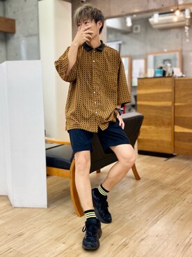 チョキさんさん（メンズ・170cm）の夏コーディネート