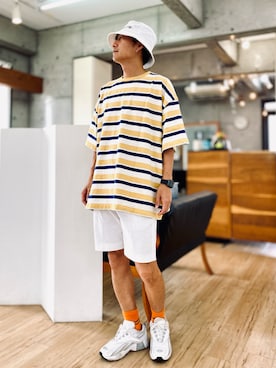 チョキさんさん(メンズ・170cm)の夏コーディネート