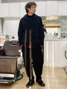 チョキさんさん（メンズ・170cm）の冬コーディネート