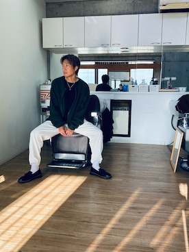「Adoon plain（アドーンプレーン）のアイテム」を使った、チョキさんさん（メンズ・170cm・40代）の秋コーディネート