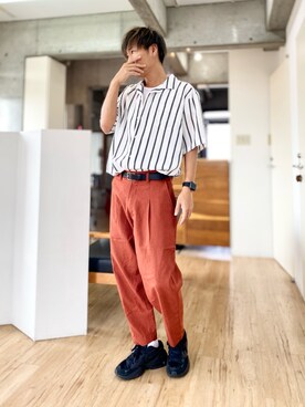 チョキさんさん（メンズ・170cm）の夏コーディネート