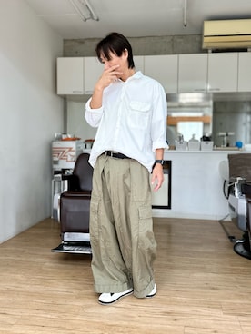 「C.R.E.A.M（クリーム）のアイテム」を使った、チョキさんさん（メンズ・170cm）の秋コーディネート