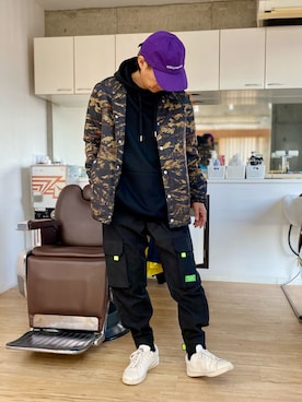 チョキさんさん（メンズ・170cm）の冬コーディネート