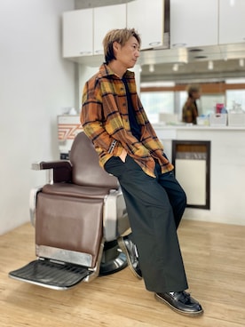 チョキさんさん(メンズ・170cm)の冬コーディネート